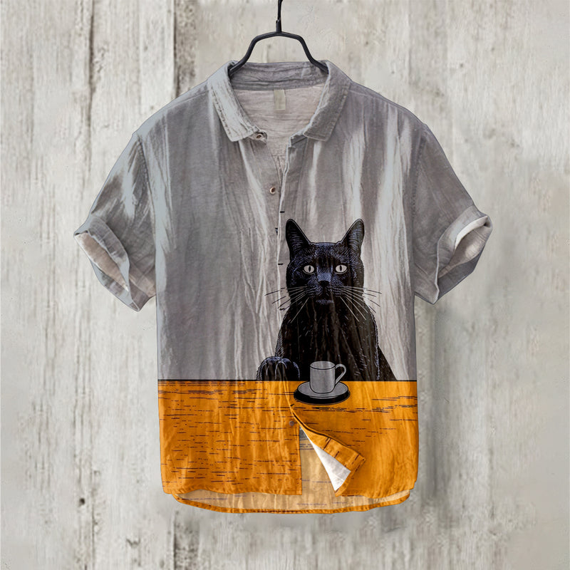 Chemise au style vintage intemporel