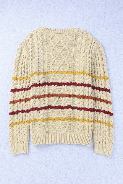 Pull au design réfléchi