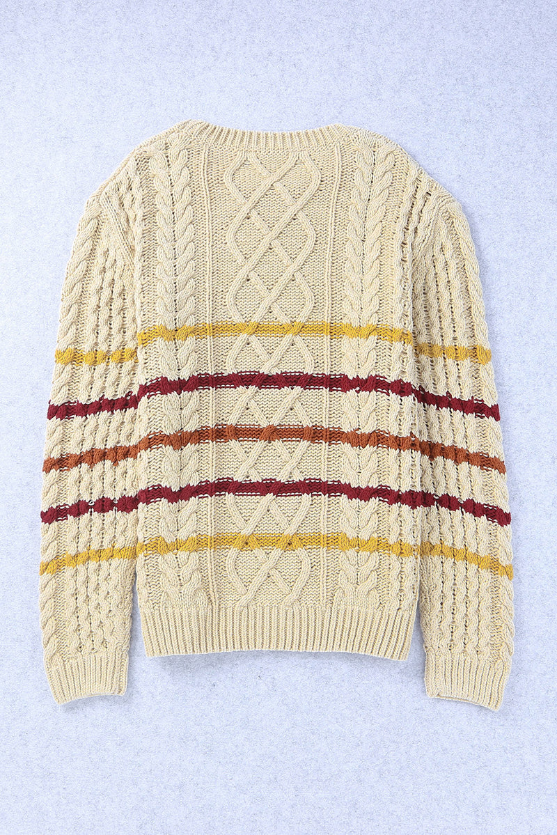 Pull au design réfléchi