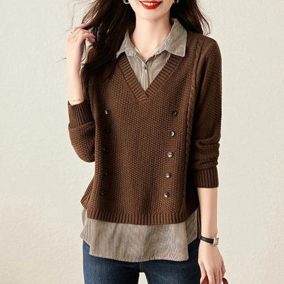 Pull au design classique