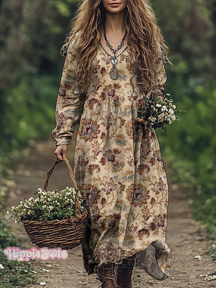 Robe au style vintage intemporel