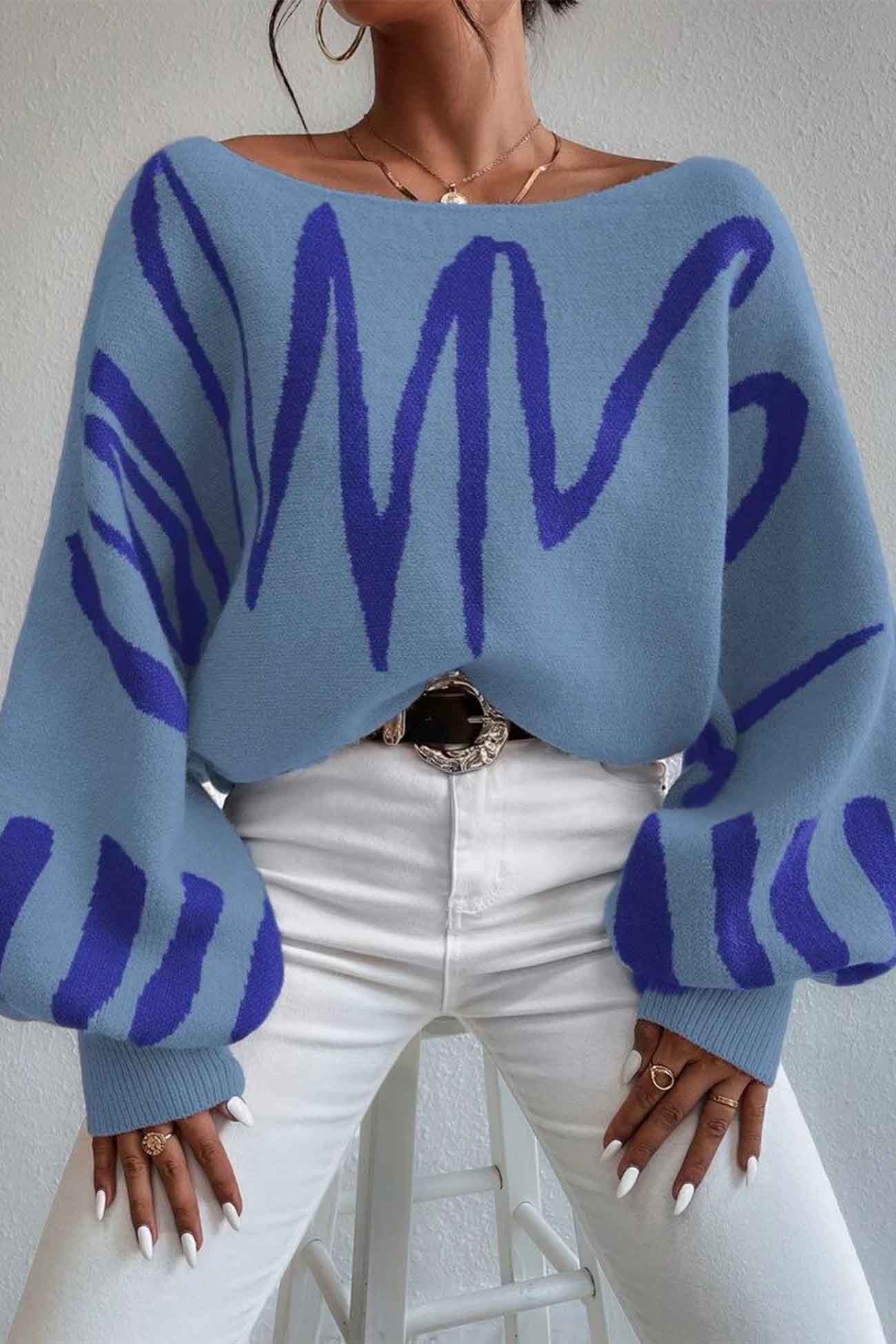 Pull vintage classique