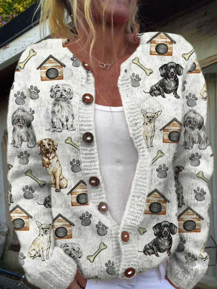 Cardigan au design réfléchi