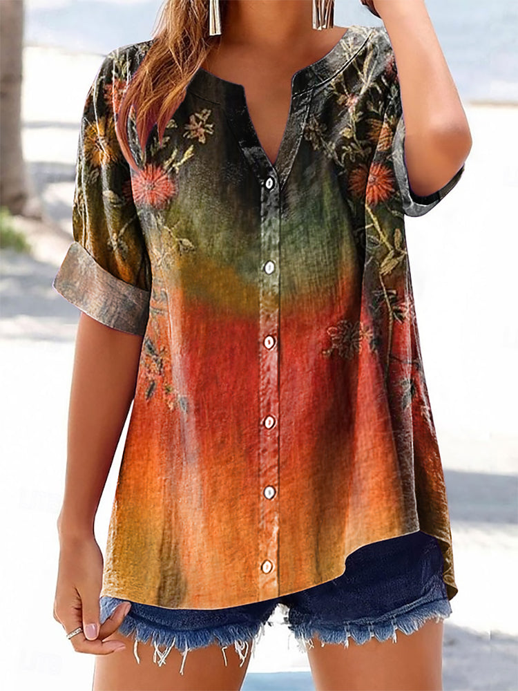 Chemise au style vintage intemporel