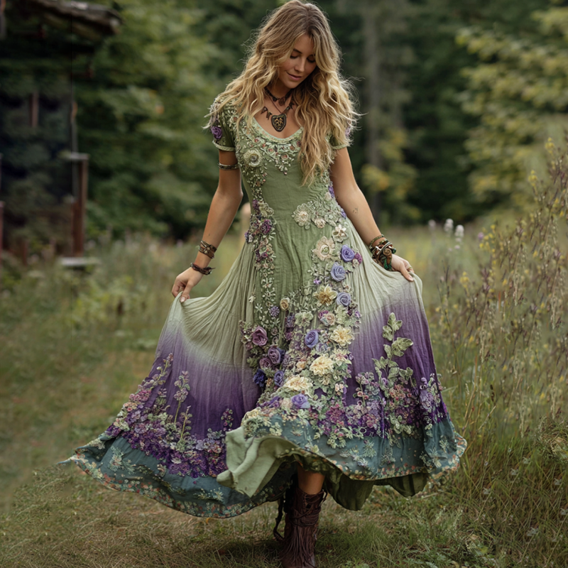 Robe au design classique