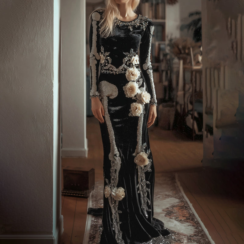 Robe au style vintage intemporel