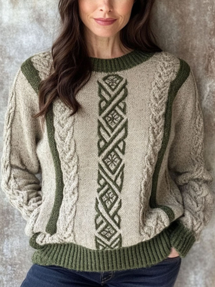 Pull vintage classique