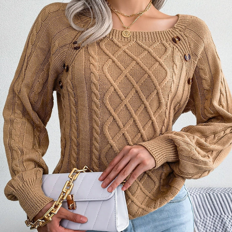 Pull au design réfléchi