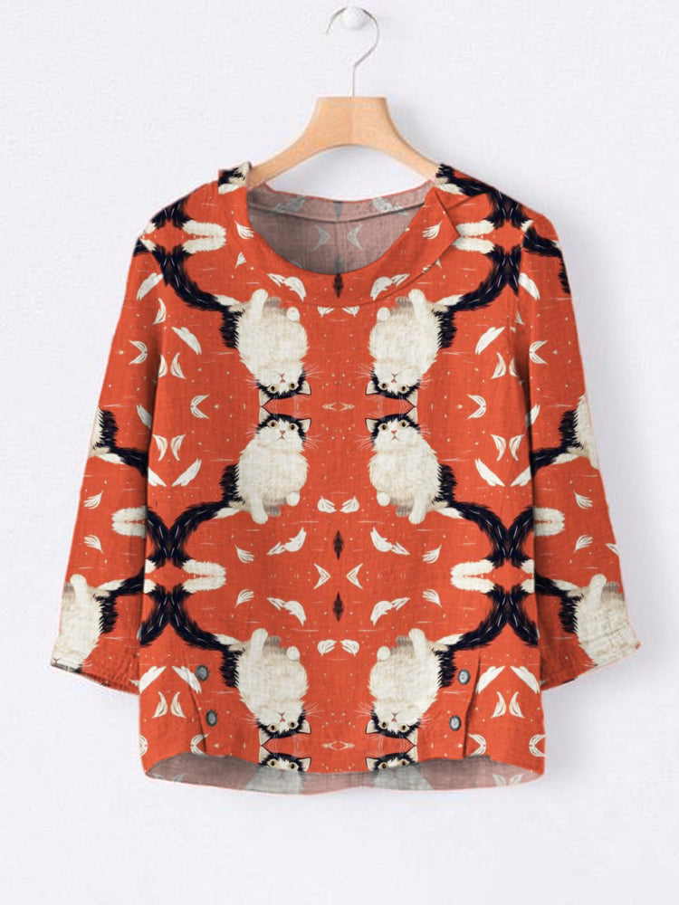 Chemise au design gracieux
