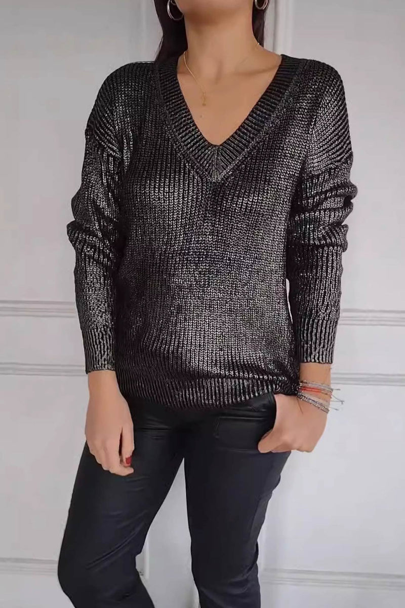 Pull au design réfléchi