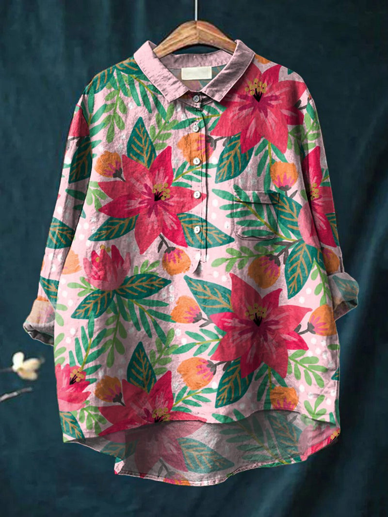 Chemise au design réfléchi