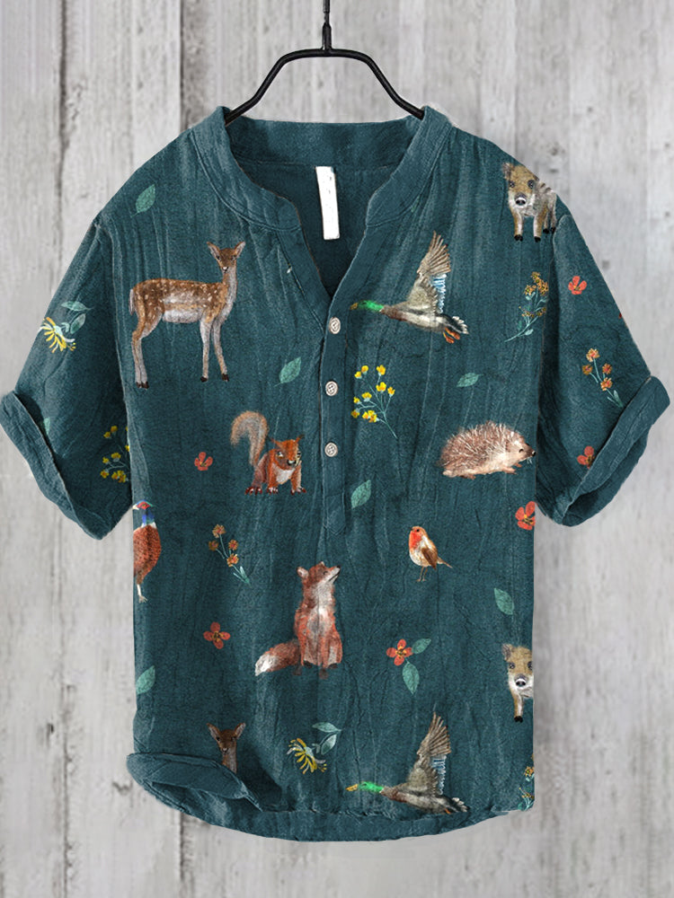 Chemise au design réfléchi