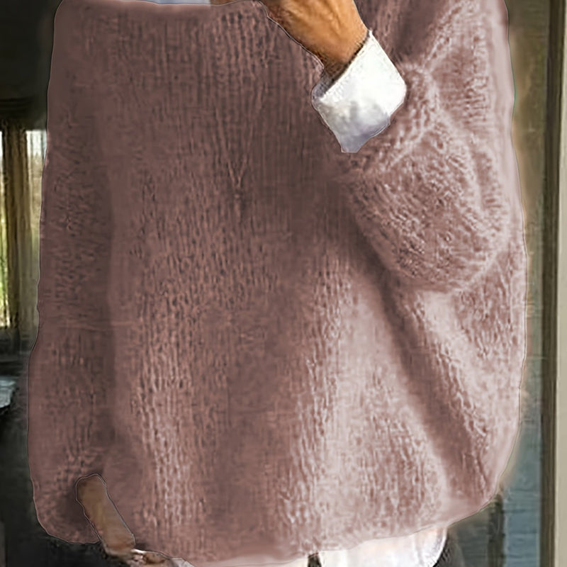 JO | Pull en tricot surdimensionné confortable