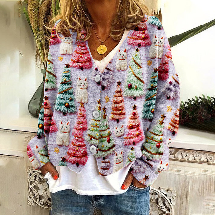 Cardigan au style vintage intemporel