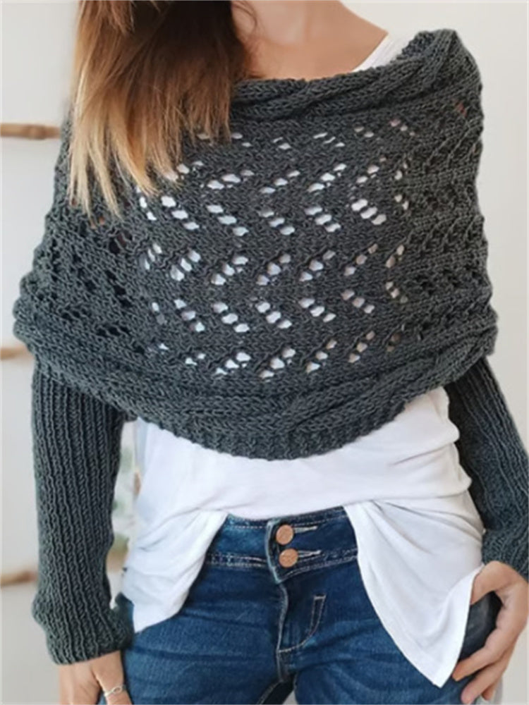 Pull au design réfléchi