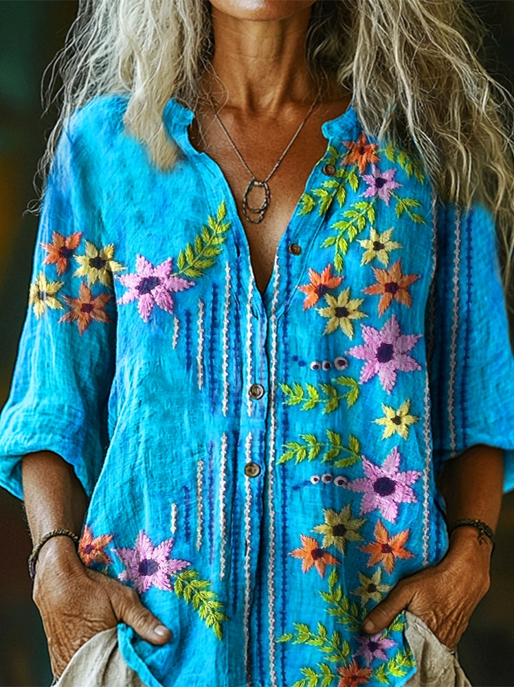 Chemise au design gracieux
