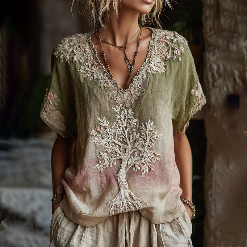 Chemise au design réfléchi