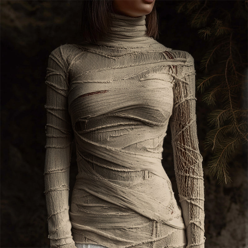 Pull au design réfléchi
