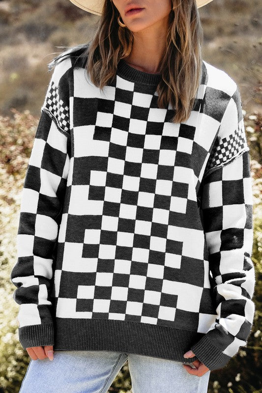 Pull au design classique
