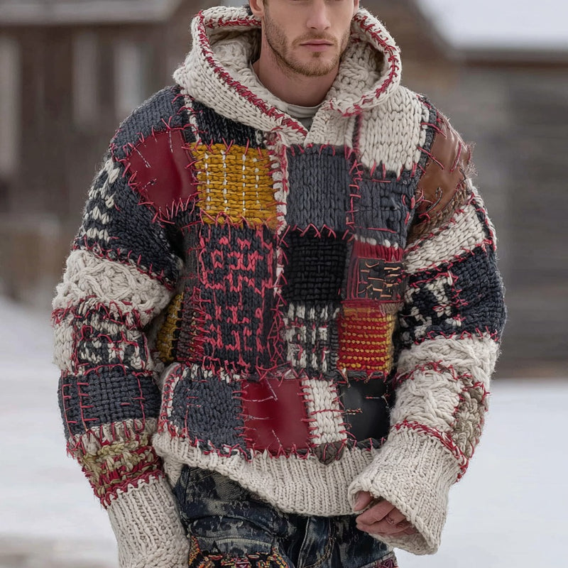 Pull au design réfléchi