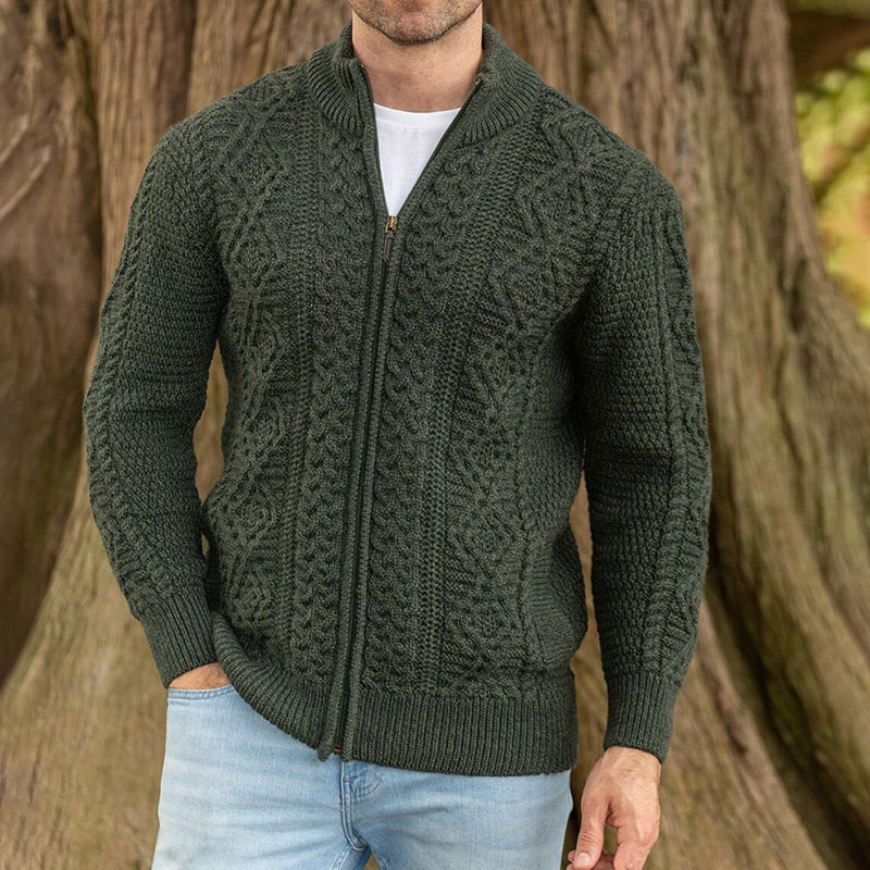Cardigan au style vintage intemporel