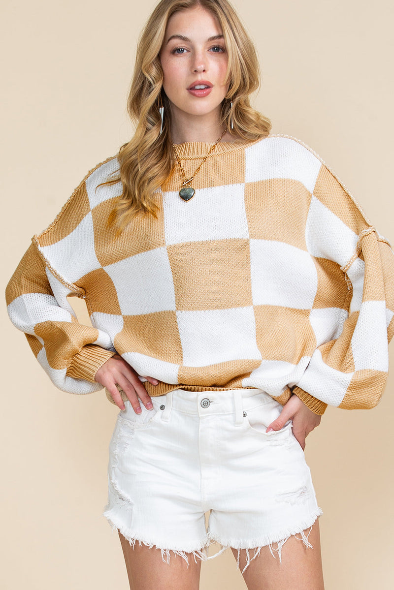 Pull au style vintage intemporel