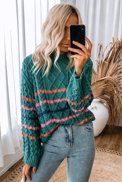 Pull au design réfléchi