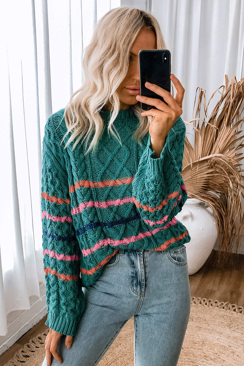 Pull au design réfléchi