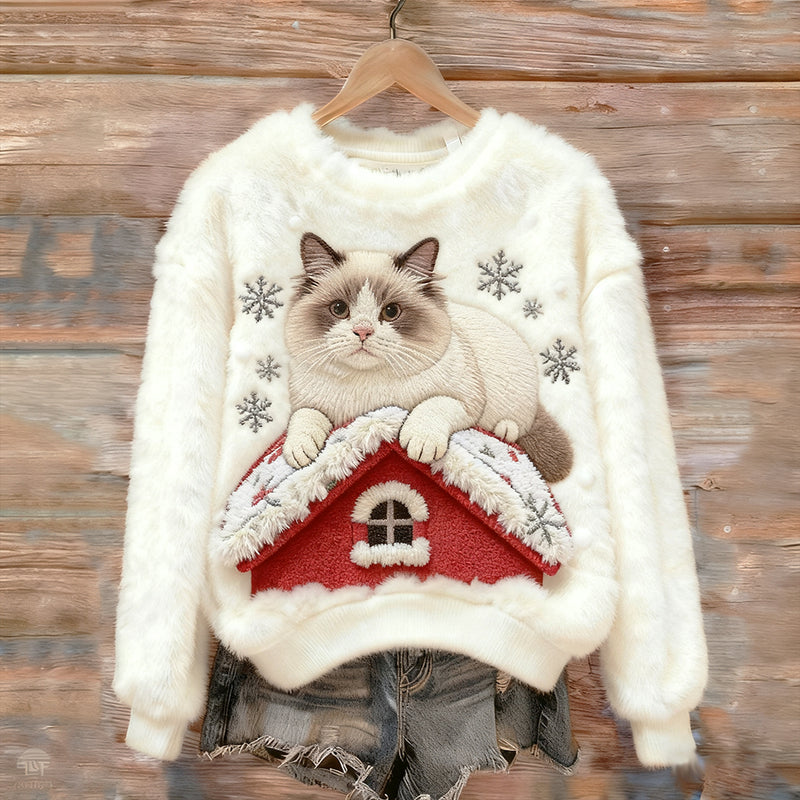 Pull au design réfléchi