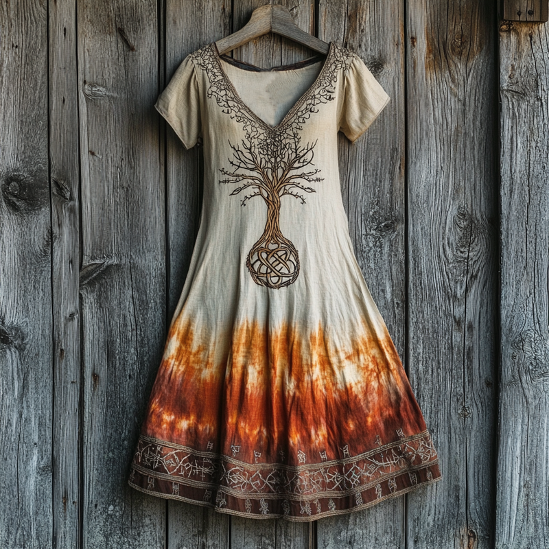 Robe au design classique