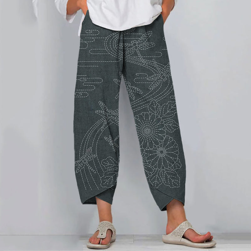 Pantalon au style vintage intemporel