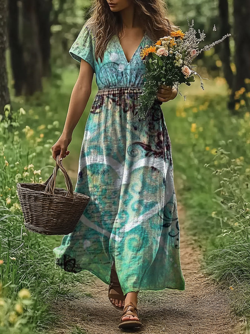 Robe au style vintage intemporel