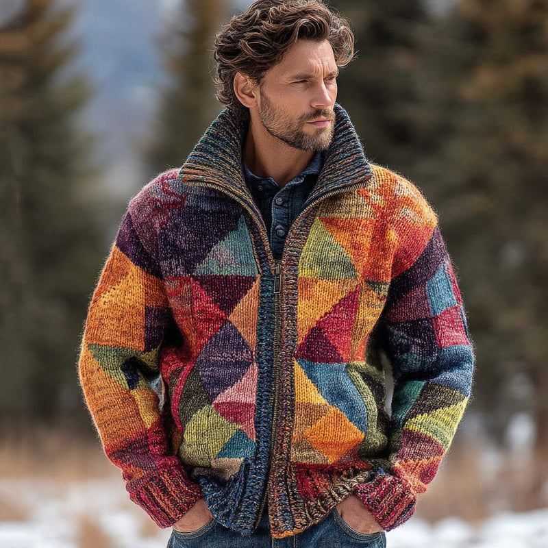 Cardigan au style vintage intemporel