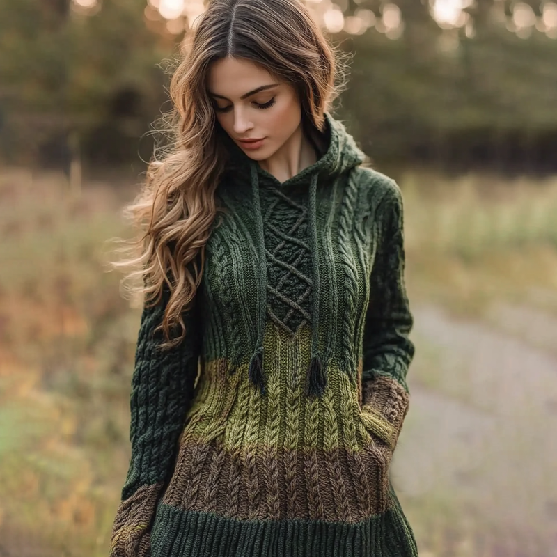 Pull au design réfléchi