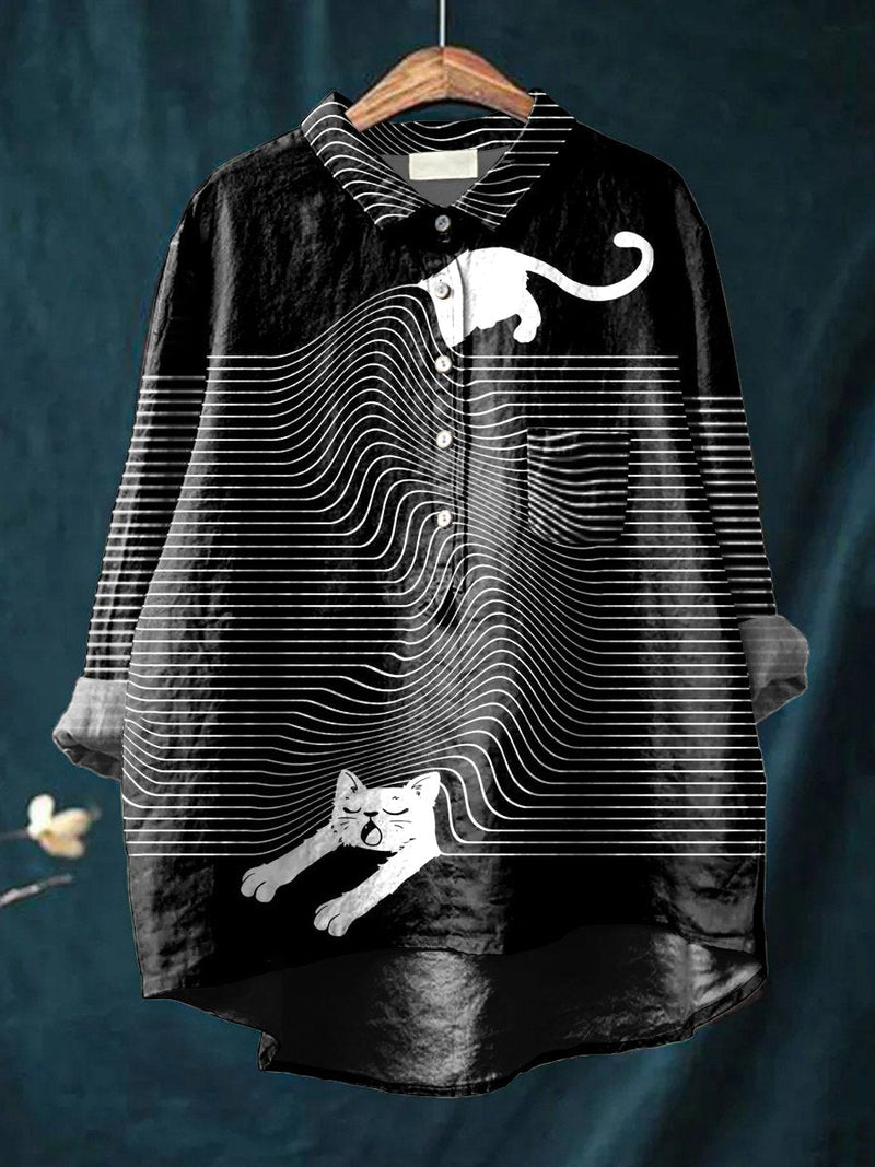 Chemise au design réfléchi