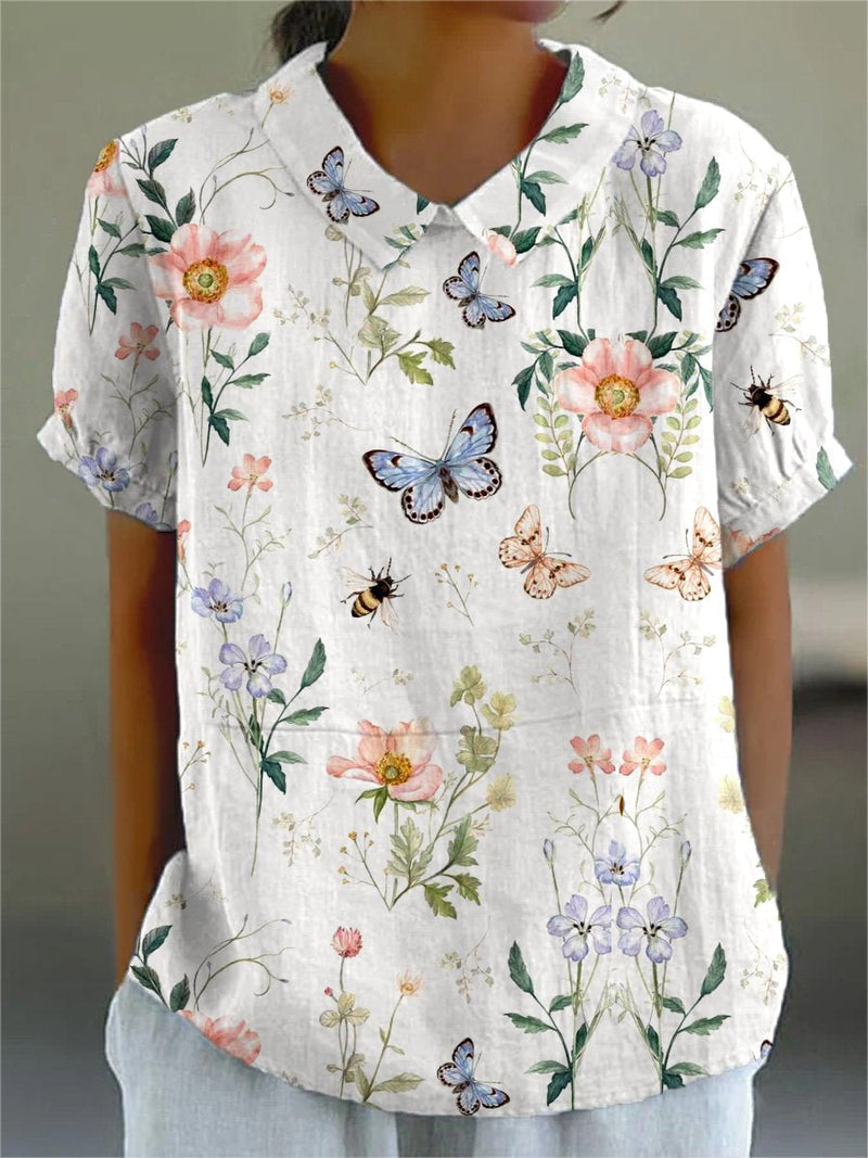 Chemise au style vintage intemporel