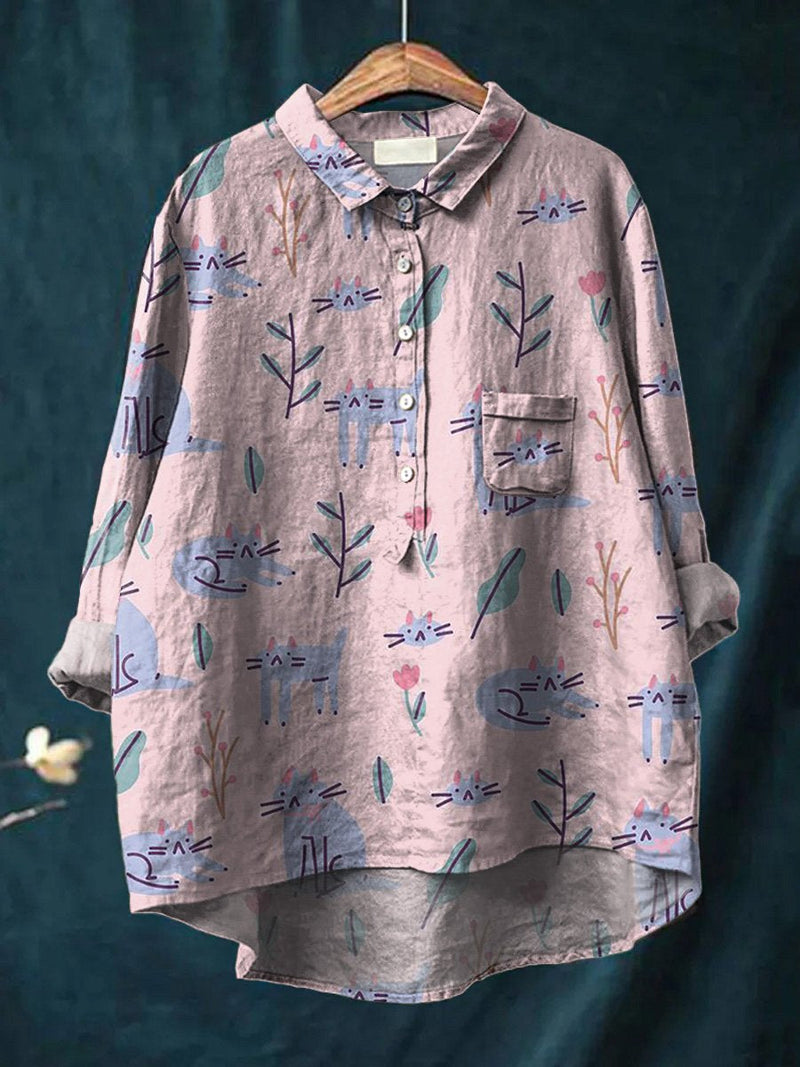 Chemise au design réfléchi