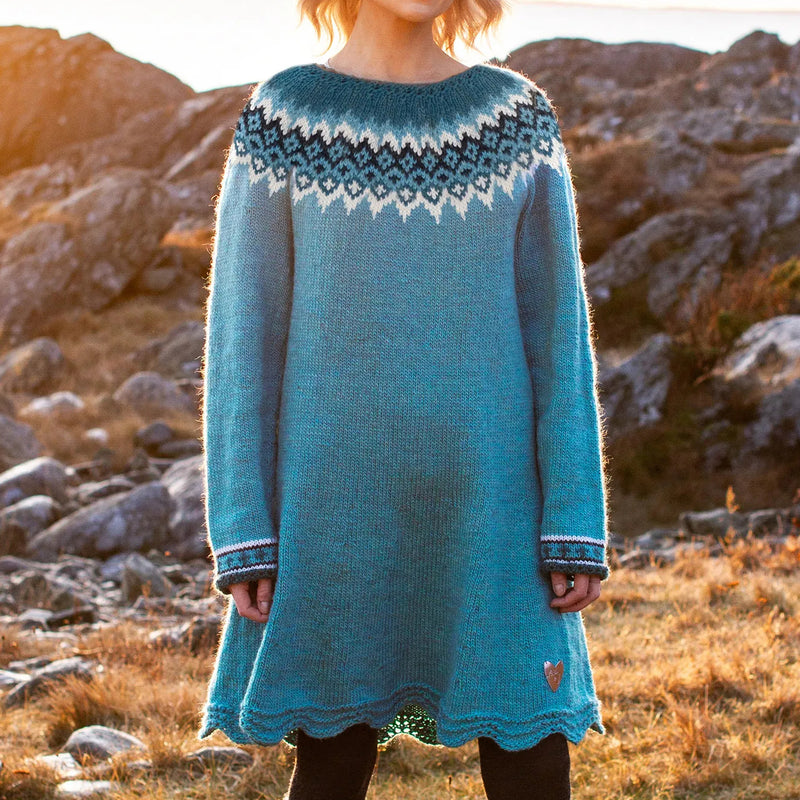 Pull au design réfléchi