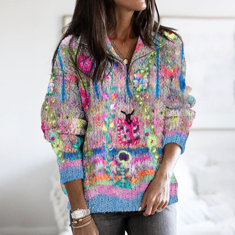 Pull au style vintage intemporel