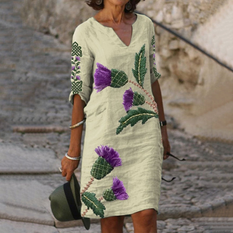 Robe au style vintage intemporel