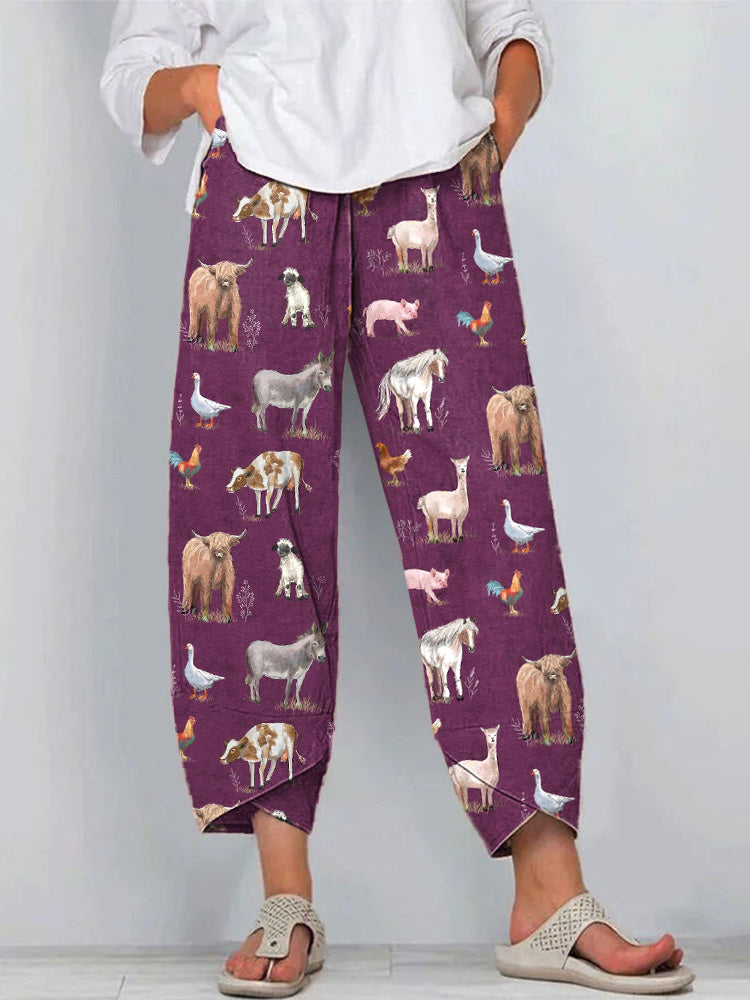 Pantalon inspiration vintage