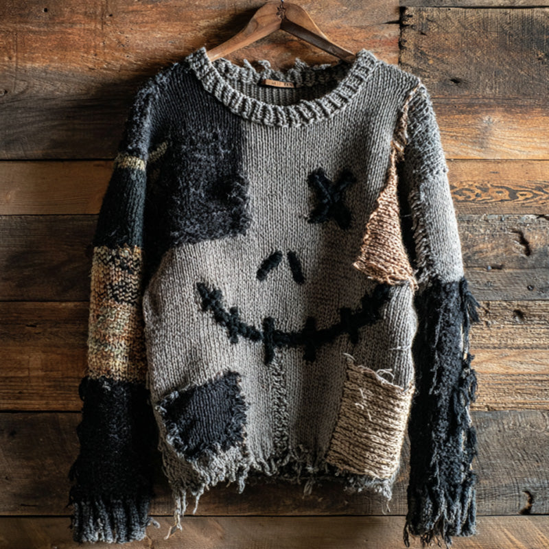 Pull au design réfléchi