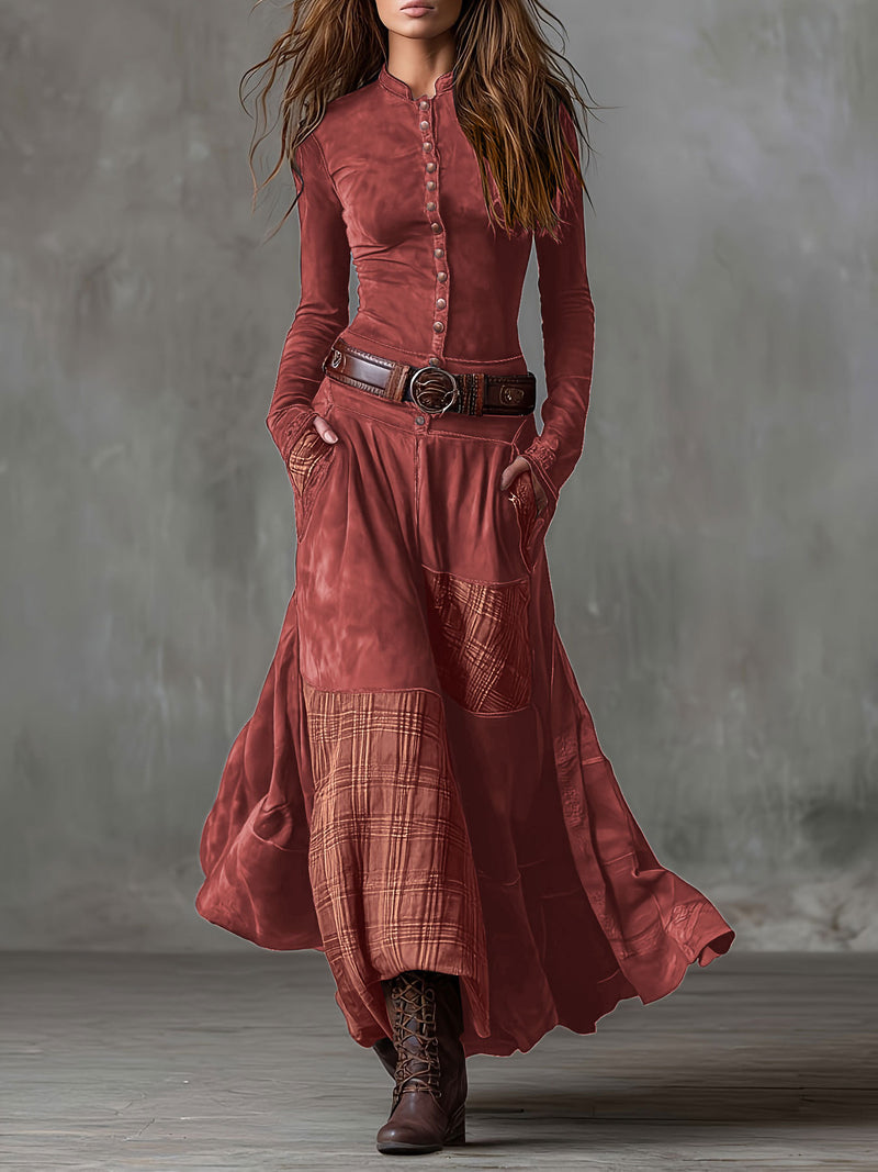 Robe au style vintage intemporel