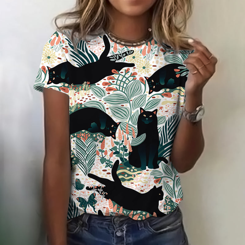 T-Shirt au design réfléchi