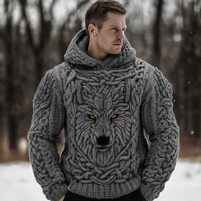 Pull au design réfléchi