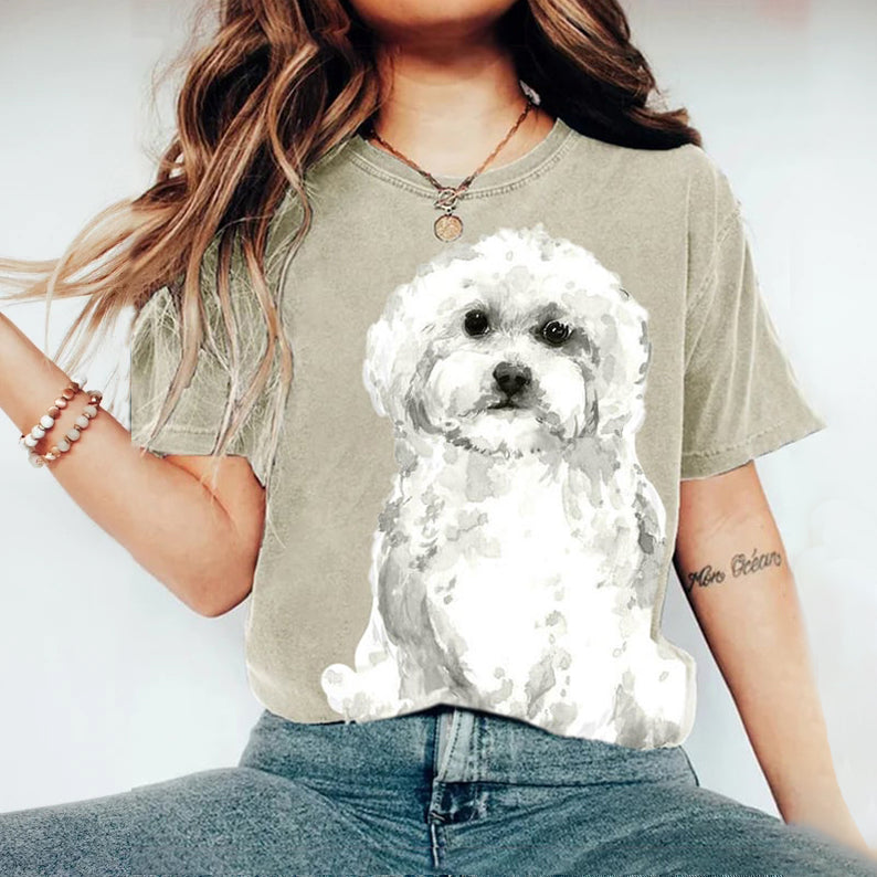 T-Shirt au design réfléchi