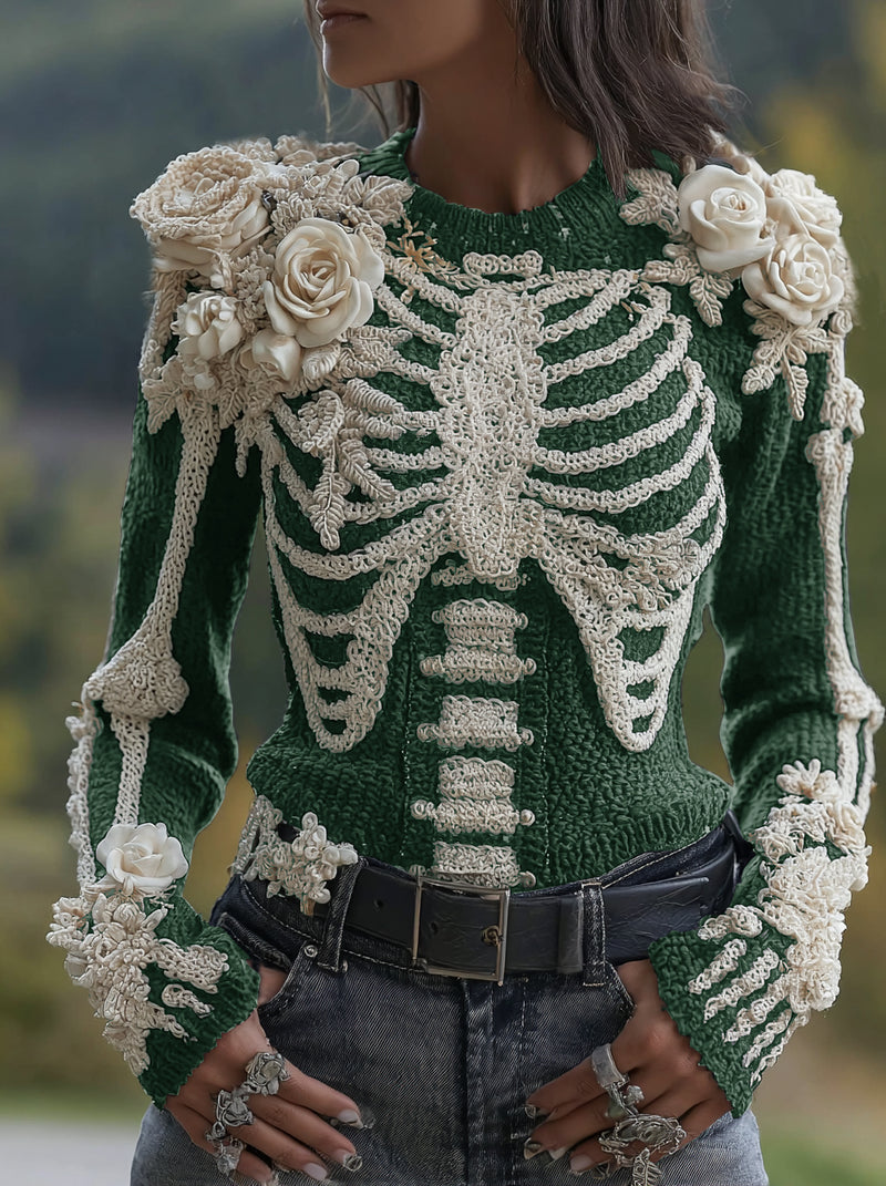 Pull au design réfléchi