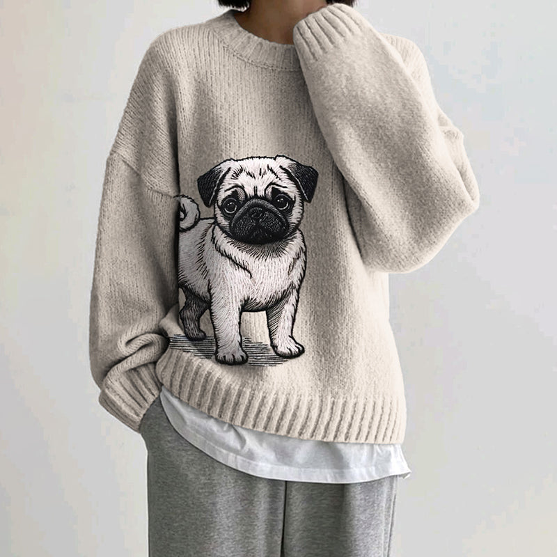 Pull au design classique