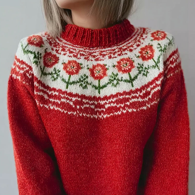 Pull au style vintage intemporel