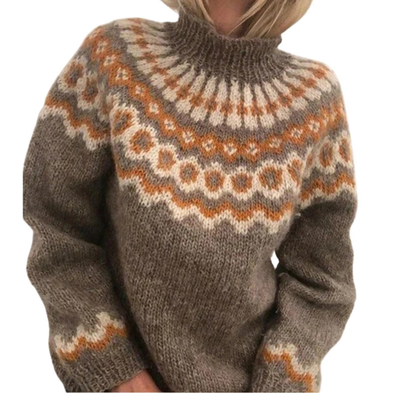 Pull au design réfléchi